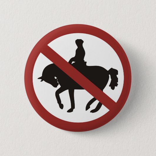 Rollkur - Nein Danke! Button (Vorderseite)