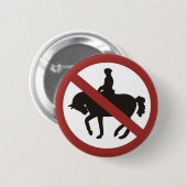 Rollkur - Nein Danke! Button (Vorne & Hinten)