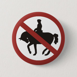 Rollkur - Nein Danke! Button