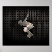 Rollladen; Cool schwarz Poster (Vorne)