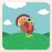 Rollo die Türkei Rechteckiger Pappuntersetzer (Vorderseite)