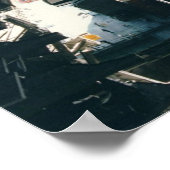 Rollout of Space Shuttle Atlantis (STS-79) Poster (Ecke)