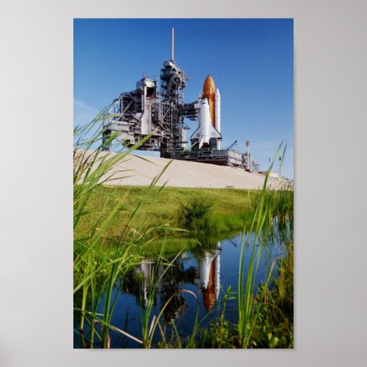 Rollout of Space Shuttle Endeavour (STS-68) Poster (Vorne)