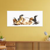 Rollpferd Leinwanddruck (Insitu (Wohnzimmer))