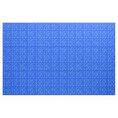 Rollrhythmus: Blaue Rasenbogenmuster in Ölen Stoff (Yard (91,4 cm))