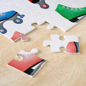Rollrollen Skate Farbige Muster Retrorollen Puzzle (Seite)