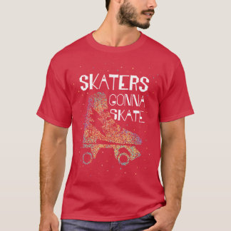 Rollrollen Skate Skaten Abbildung Skaten 1 T-Shirt
