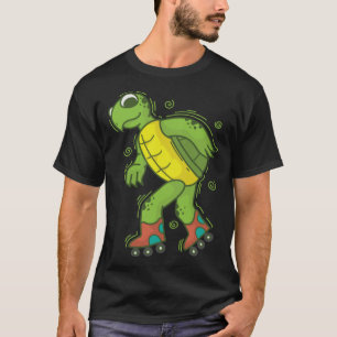 Rollrollrollen Skate Reptilien Wasser T-Shirt