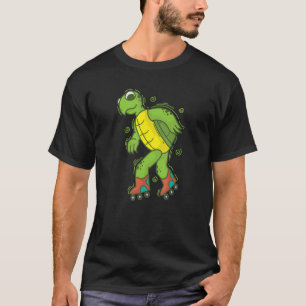 Rollrollrollen Skate Reptilien Wasser T-Shirt