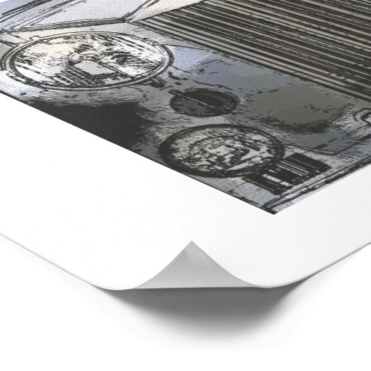 Rolls Royce Poster (Ecke)