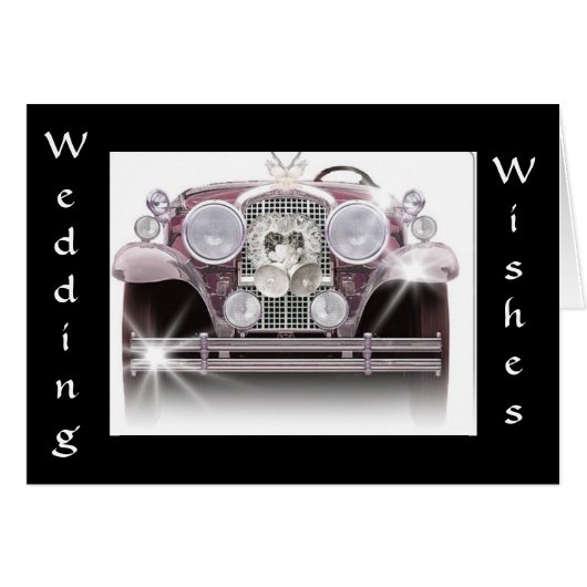 "ROLLS ROYCE WEDDING WISHES" (Vorderseite (Horizontal))