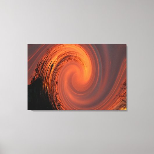 Rollschieber Leinwanddruck (Vorderseite)