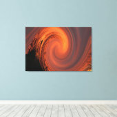 Rollschieber Leinwanddruck (Insitu (Holzboden))