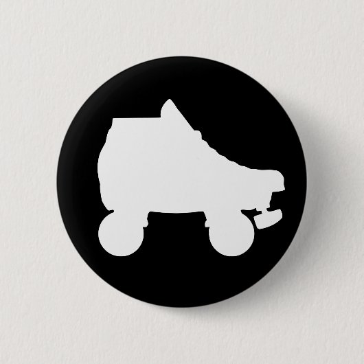 Rollschuh Button (Vorderseite)