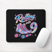 Rollschuh-Geburtstagsgeschenke Design Mousepad (Mit Mouse)