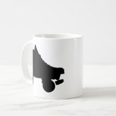 Rollschuh Kaffeetasse (Vorderseite Links)