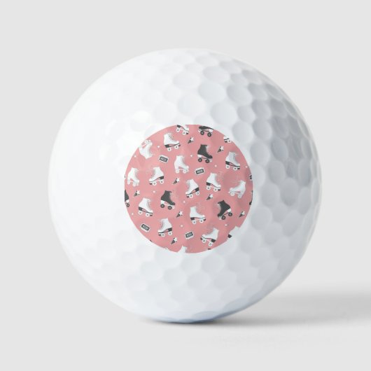 Rollschuh-Kassettenmuster. Golfball (Vorderseite)