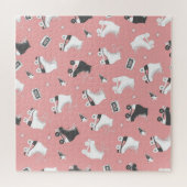 Rollschuh-Kassettenmuster. Puzzle (Horizontal)
