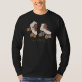 Rollschuh Longsleeve T-Shirt (Vorderseite)