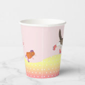 Rollschuh-Party Pappbecher (Rechts)