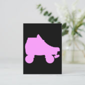 Rollschuh Postkarte (Stehend Vorderseite)