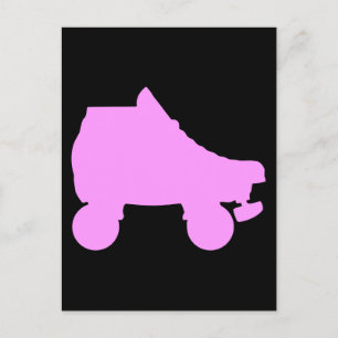 Rollschuh Postkarte