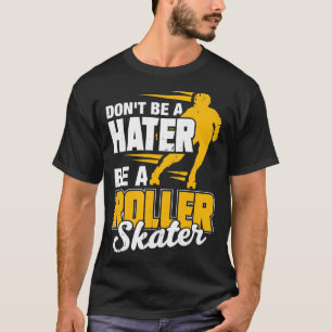 Rollschuh Quad Skates Skater Geschenk T-Shirt