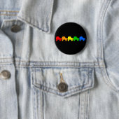 Rollschuh Regenbogen Button (Beispiel)