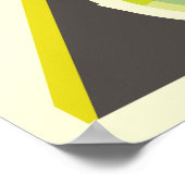 Rollschuh Retro Derby Party Poster (Ecke)