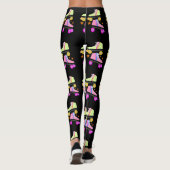 Rollschuh-Stil Leggings (Rückseite)