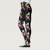 Rollschuh-Stil Leggings (Links)