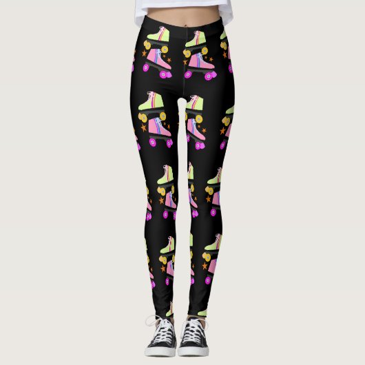 Rollschuh-Stil Leggings (Vorderseite)