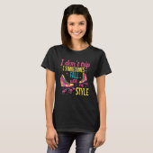 Rollschuhderby Inline-Skating Rollerblades Ro T-Shirt (Vorne ganz)