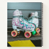 Rollschuhe Episch Notizblock (Rückseite)