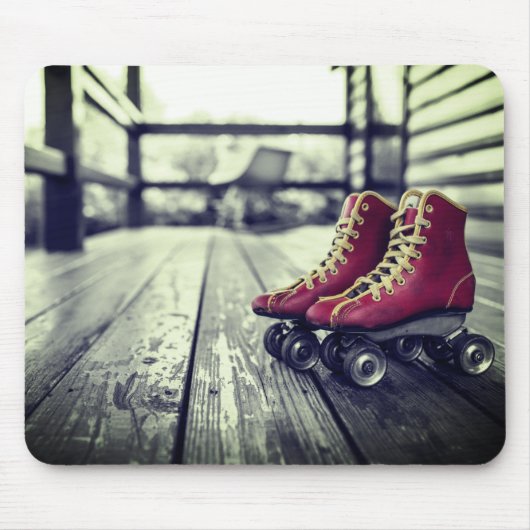 Rollschuhe Mousepad (Vorne)