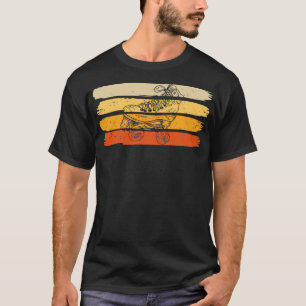 Rollschuhfahrer Vintage-Eislaufbahn 2 T-Shirt