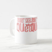 Rollschuhkönigin Kaffeetasse (Vorderseite Links)