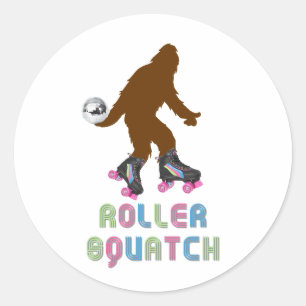 RollSquatter Runder Aufkleber