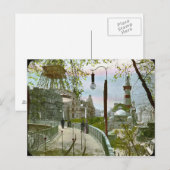 Rollsteig in Paris Postkarte (Vorne/Hinten)