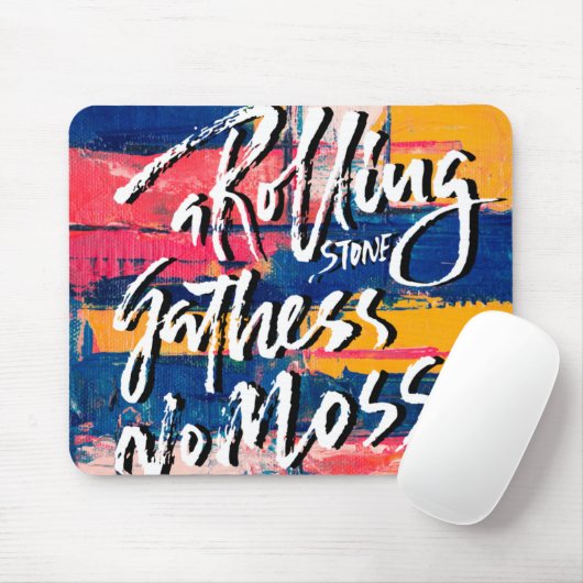 Rollstein Mousepad (Mit Mouse)