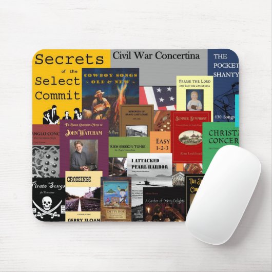 Rollston Press Mouse Pad Mousepad (Mit Mouse)
