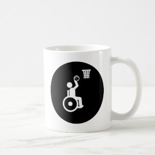 Rollstuhl-Basketball Kaffeetasse