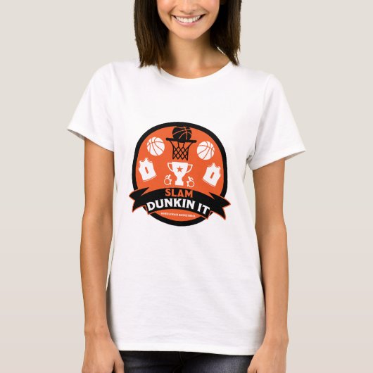 Rollstuhl Basketball T - Shirt (Vorderseite)