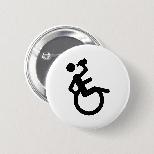 Rollstuhl Boozer-Rollstuhl Button (Vorne & Hinten)