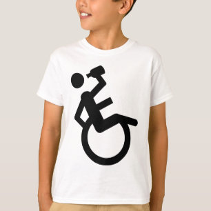 Rollstuhl Boozer-Rollstuhl T-Shirt