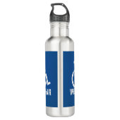 Rollstuhl Edelstahlflasche (Rückseite)