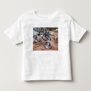 Rollstuhl, ein Mobilitätstestmodell Kleinkind T-shirt