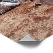 Rollstuhl, ein Mobilitätstestmodell Poster (Ecke)