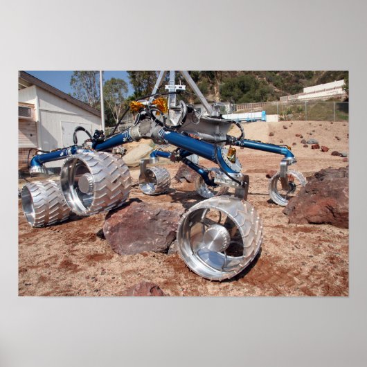 Rollstuhl, ein Mobilitätstestmodell Poster (Vorne)