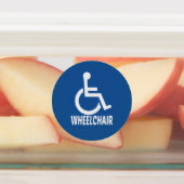 Rollstuhl Etiketten (Befestigt)
